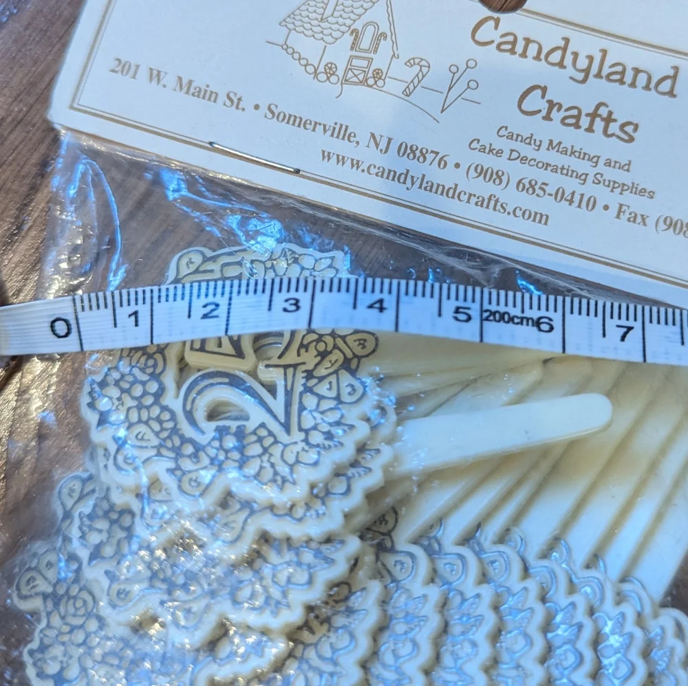 12 NEW PARTY CAKE TOPPER WEDDING CUPCAKE PICKS 25TH ANNIVERSARY SILVER